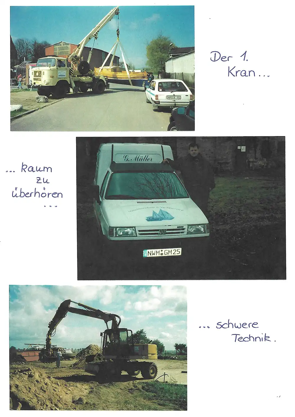 1.Technik: Kann-Auto-Bagger
